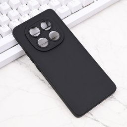 Torbica Silikon Pro Camera za Xiaomi Redmi Note 14 Pro 5G crna