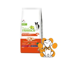 Natural Trainer Dog Medium Adult Chicken 12kg, Hrana Za Odrasle Pse Sa Piletinom