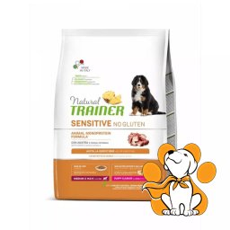 Natural Trainer Sensitive No Gluten Medium/Maxi, Puppy&Junior Duck 12kg, Hrana