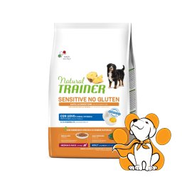 Natural Trainer Sensitive No Gluten Medium&Maxi Adult 12kg, Suva Hrana Za Pse