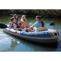 Intex excursion Čamac set za 4 osobe (54″ Aluminijumska vesla) ( 68324NP )