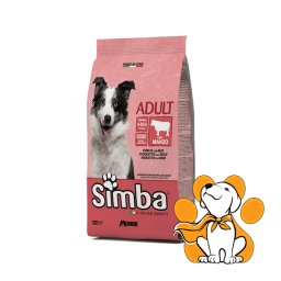 Simba Adult Dog Kibbles With Beef 10kg, Granule Za Pse Sa Vitaminom A, D3 i E