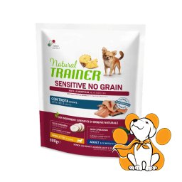 Natural Trainer Sensitive No Grain Small&Toy Adult Trout 800g, Hrana Za Pse