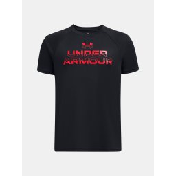 Under Armour Boys' T-shirt UA Tech Split Wordmark SS - Boys