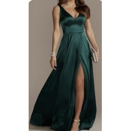 Duga maturska haljina kraljevsko zelena