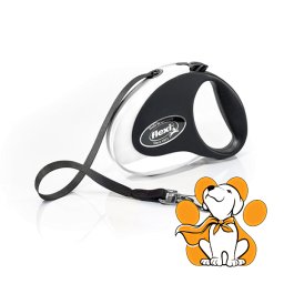 Flexi Collection Tape S 3m, Crno-Beli Povodac Za Pse