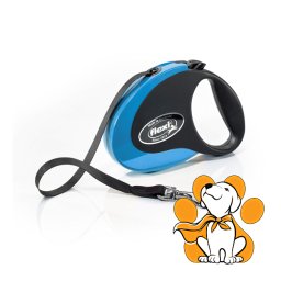 Flexi Collection Tape M 5m, Povodac Za Pse, Crno-Plavi