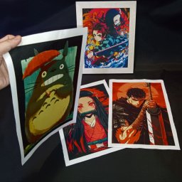 Poklon anime poster od tkanine 20х29 cm (proizvod za promo kod 1 kom)