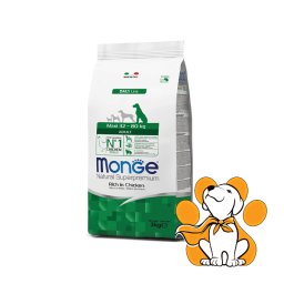 Monge Maxi 32 - 80kg Adult with Chicken 3kg, Hrana sa Piletinom za Velike Pse