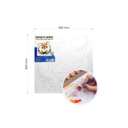 BOJENJE PO BROJEVIMA SET LANE 30X30CM