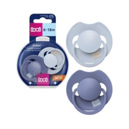 Lovi prime silicone dynamic varalica 6-18m (2kom) - baby blue/blue 34/418 ( 34/418 )