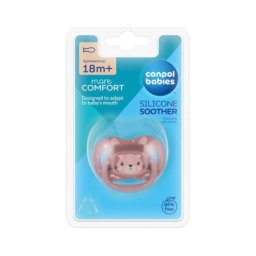 Canpol babies silikonska varalica 18m+ cute animals pink 34/926_pin ( 34/926_pin )