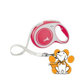 Flexi Comfort Tape L 5m, Povodac Za Pse U Crvenoj Boji