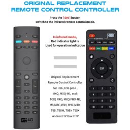GMB-G40S AIR MOUSE * Remote control for TV/PC, With Gyroscope smart google Google Assistant
