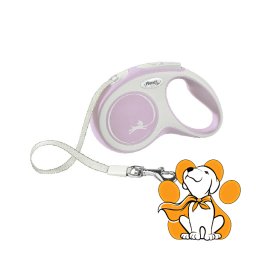 Flexi Comfort Tape XS 3m, Povodac Sa Trakom Za Pse Do 12kg, Roze