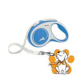 Flexi Comfort Tape S 5m, Povodac Sa Trakom Za Pse Do 15kg, Plavi