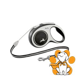 Flexi Comfort Cord S 8m, Povodac Za Pse Dužine 8 Metara U Crnoj Boji