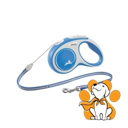 Flexi Comfort Cord S 5m, Povodac Prilagođen Psima Do Maksimum 12kg, Plavi