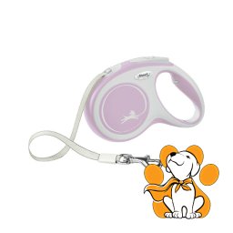 Flexi Comfort Tape M 5m, Roze Povodac Za Pse Težine Do 25kg