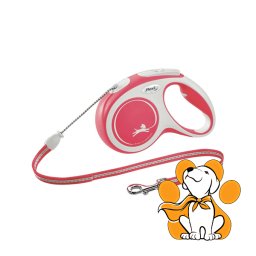 Flexi Comfort Cord M, 5m, Povodac Za Pse Do 20kg Težine, Crveni