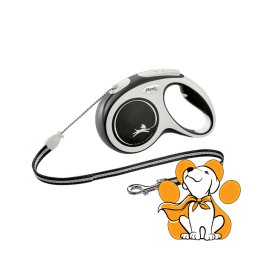 Flexi Comfort Cord M, 5m, Povodac Za Pse Do 20kg Težine, Crni