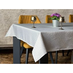 Stolnjak Viktorija 140x220cm Tamno siva boja ( VLK000342-tamnosivaboja )