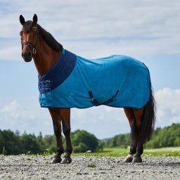 Prekrivač za konje polar plavi 205/155cm Turin