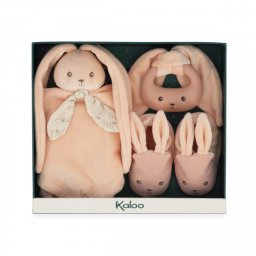 Kaloo poklon set za bebe - Zeka, peach