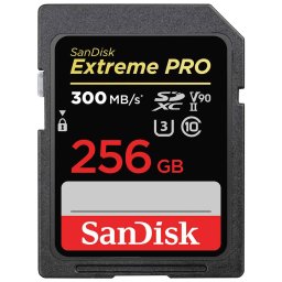 SanDisk SDXC 256GB Extreme Pro 300MB/s