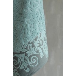 Dekordom peškir floral 70x140 - turquoise ( 021694 )