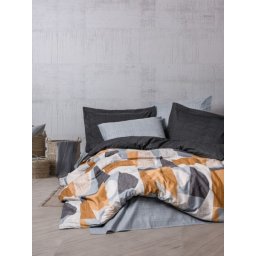 Dekordom posteljina cb ranforce double - modern - giorno gri ( 042369 )