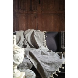 Dekordom prekrivač issimo 170x230cm - decon - black / siyah ( 040693 )