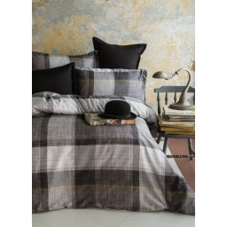 Dekordom posteljina issimo saten double - dunloe black ( 040649 )