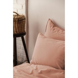 Dekordom posteljina issimo popline double - natural fine - savanna apricot ( 040642 )
