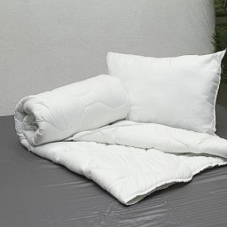 Dekordom Set jorgan + jastuk - white - single 140x200/50x70 ( 025001 )