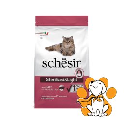 Schesir Cat Sterilized & Light With Hum 400g, Suva Hrana Za Sterilisane Mačke