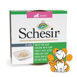 Schesir Puppy Chicken With Aloe 150g, Konzerva Za Štence Sa Piletinom i Alojom