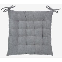 Jastuk za stolicu 40x40x5 cm siva 2