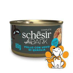 Schesir After Dark Chicken With Quail Egg 80g, Piletina i Prepeličije Jaje
