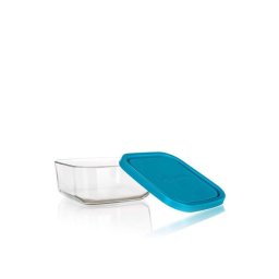 Bormioli staklena posuda frigoverre square baby 1/1 22cl 10x10 cm sa poklopcem ( 335190 )