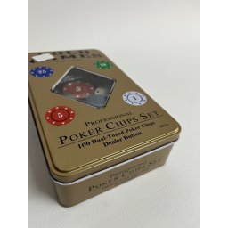 Poker chips set professional 18612
