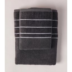Peškir lux 70x130 550gsm-tamno siva ( 4000791-tamnosiva )