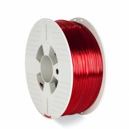 VERBATIM PET-G NIT ZA 3D PRINT.2.85MM 1KG-RED TRANSPARENT