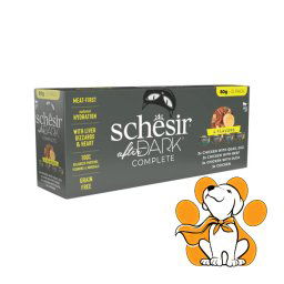 Schesir After Dark Multipack Mix 12x80g, Sadrži Četiri Različite Vrste Obroka