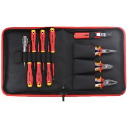 Set alata Felo Ergonic E-Slim VDE sa testerom i šrafcigerem SL/PH/PZ 41381104 11 kom