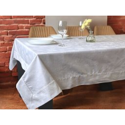 Stolnjak Nisan Bela boja 160x220cm ( VLK000490-nisanabelaboja )
