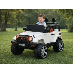 Jeep 2 4x4 pogon + mod za ljuljanje - Beli