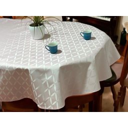 Okrugli Stolnjak 150cm Roze boja-lotos ( VLK0001360-rozelotosokrugli )