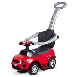 Guralica za decu Sport Car Red 614W sa ručkom za upravljanje