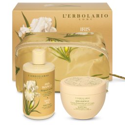 L' ERBOLARIO White Iris Set Kupka 300ml + Krema za telo 300ml